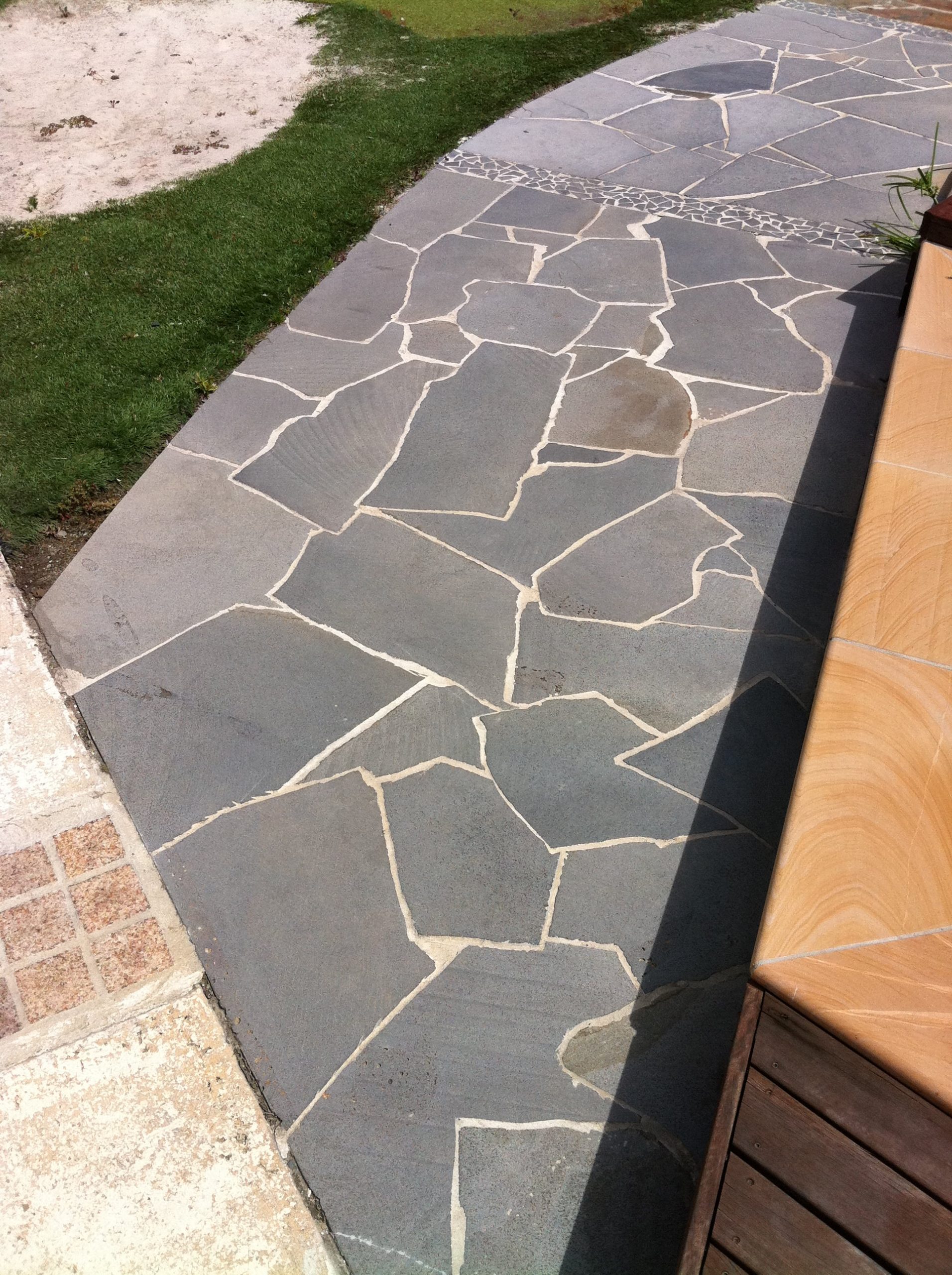 Bluestone Crazy paving